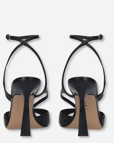 Lola Cruz Streep Heel Schwarz